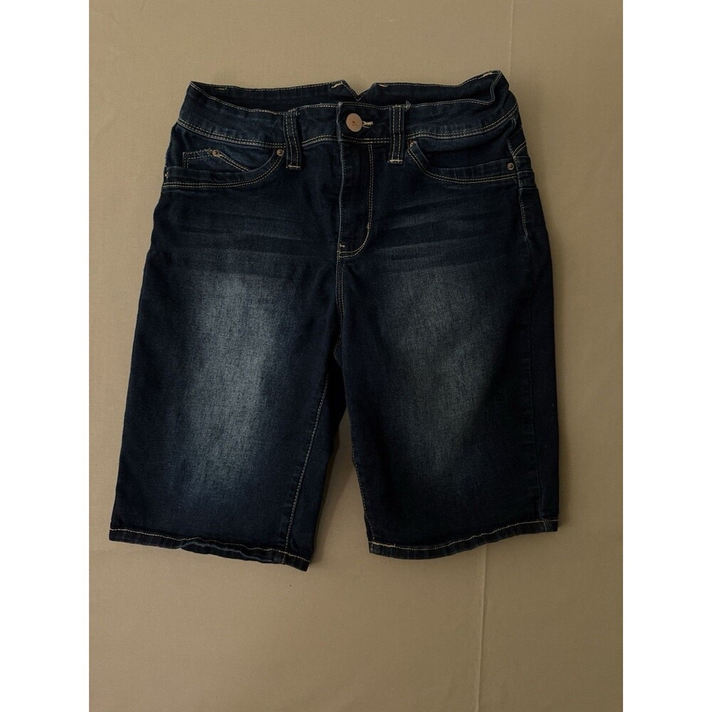 YMI Luxe Women’s Denim Bermuda Shorts Dark Wash Size 9/29